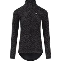 Eivy - Underställ dam - Journey Merino Wool Top Black Leopard för UnisexUll - Storlek L - Svart