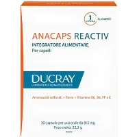 Ducray Anacaps Reactiv Hårbehandling 30 Enheter