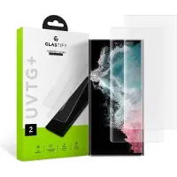 Mtp Products Glastify UVTG+ Samsung Galaxy S22 Ultra 5G Skärmskydd - 9H - 2 St.