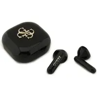 GUESS 4G Metal Logo True Wireless Hörlurar - Svart