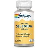 Solaray Selen 200 Mcg Jästfri 90 Enheter