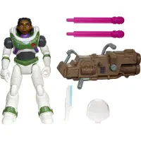 Mattel Disney Pixar Lightyear Actionfigur & Tillbehör, Izzy Hawthorne med Strike Action, 4.5 tum