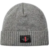 The Mountain Studio Cashmere Mix Cross Logo Mössa