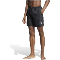 Adidas Originals Badshorts 'Adicolor' svart / vit