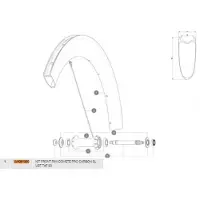 Mavic Comete Pro Carbon Sl Ust 20 Front Fälg