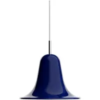 Verpan Taklampa , Pantop, dimbara, Blå, Vardagsrum, Metall, Design