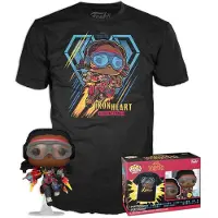Funko POP! Pop! Black Panther Förundran Minifigurset Och Ironheart Legacy T-shirt
