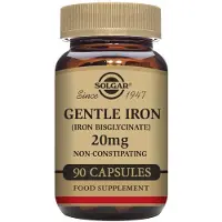 Solgar Iron Gentle 20mg Tabletter 90 Enheter