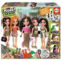 Educa My Model Design Animal Print Docka
