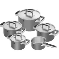 Zwilling Pure kastrullset 5 delar 18/10 grå (1011626)