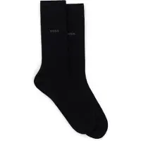 BOSS Two-pack business socks in soft compact cotton