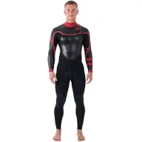 Hurley Kai Lenny Max 3/2 Mm Långärmad Neopren Våtdräkt Med Bröst Blixtlås
