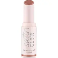 Essence satin GLOW luminous shine lipstick Läppstift 3.5 g Nr. 01 - Whole Latte Love