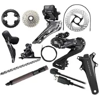 Shimano Ultegra Di2 R8150p Power Meter 2x12s Cykelkomponentgrupp