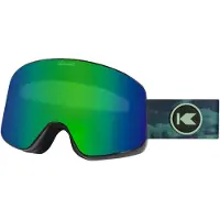 Knockaround - Skidglasögon - Slingshots Green Machine / Revo Caribbean Blue för UnisexSilikon - Grön