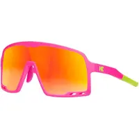 Knockaround - Solglasögon - Kids Campeones Spring Break / Red Sunset för UnisexSilikon - Rosa