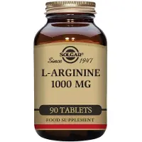 Solgar 1000mg Arginin 90 Enheter