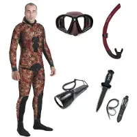Spetton Pbpr3 Pack Fire Basic Pro 3 Mm Spjutfiskevåtdräkt