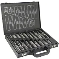 JBM Hss 4341 1-10 Mm Metallborr 170 Bitar
