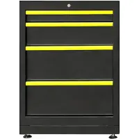 JBM Skåp Med 4 Lådor