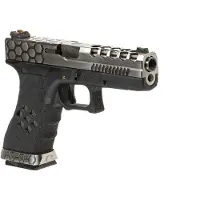 Aw Custom Vx0100 Hex-cut Metal Version Gbb Airsoft-pistol