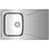 Teka Starbright 45 E-xp 1c 1e D Vask Med Avrinningsyta