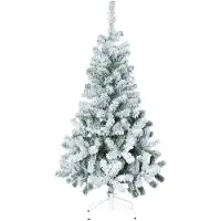 Snötäckt Julgran 150 Cm