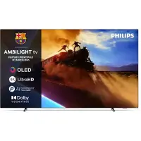 Philips 65OLED770 - 65 Diagonal klass OLED-TV - Smart TV - TITAN OS - 4K UHD (2160p) 3840 x 2160 - HDR