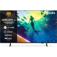 Philips 50PUS8010 - 50 Diagonal klass LED-bakgrundsbelyst LCD-TV - Smart TV - TITAN OS - 4K UHD (2160p) 3840 x 2160 - HDR - mattsvart