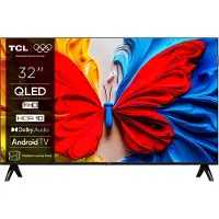 TCL 32S5K - 32 Diagonal klass S5K Series LED-bakgrundsbelyst LCD-TV - QLED - Smart TV - Android TV - 1080p 1920 x 1080 - HDR - Quantum Dot