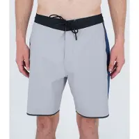 Hurley Phantom+ Sidewinder Fuse 18" Boardshorts lt stone grey Storlek 30