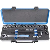 Unior Hylsats 1/2 10-32 mm (set om 23 delar) UNIOR