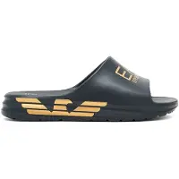 EA7 för män. 7X000356_AF18618 Flipflops Crusher Distance svart (41), Karta, Ingen, Strandkläder
