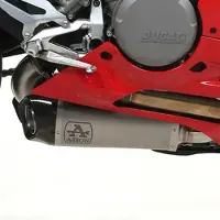 Arrow Titanium Work With Carbon End Cap Ducati Panigale V2 955 ´20 Homologerad Ljuddämpare