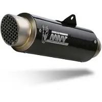 MIVV Gp Kawasaki Zx-6 R 636 2019-20 K.050.l2p Homologerad Slip On Ljuddämpare