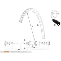 Mavic Ksyrium Ust 19/20 Framfälg