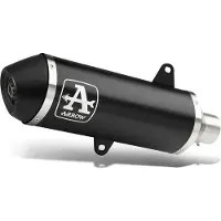Arrow Urban Aluminium Dark With Dark End Cap Kymco Ak 550 ´21-22 Homologerad Ljuddämpare