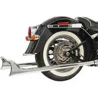 Bassani Xhaust Slip-on True Dual Harley Davidson Ref:1s26e-39 Icke-homologiserat Komplett Avgassystem