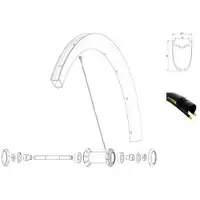 Mavic Cosmic Pro Carbon Ust Tdf Front Fälg