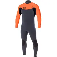 Ocean & Earth One Free Flex 3/2 Mm Långärmad Våtdräkt I Neopren Med Dragkedja På Ryggen