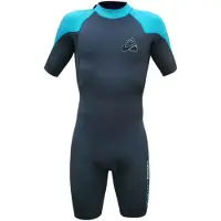 Kynay Surf Neoprene Wetsuit 2 Mm Kortärmad Shorty Med Dragkedja Bak