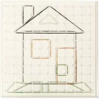 Miniland Set Med 6 Transparenta Geomags 23 Cm
