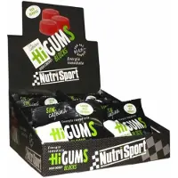 Nutrisport Higums Energi Gummies Låda Röda Frukter 20 Enheter