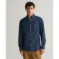 Gant Reg Indigo Bd Skjorta Med Långa ärmar