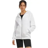 Build Your Brand Fluffy Sweatshirt Med Dragkedja