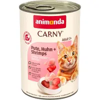 Animonda Carny Adult PUTE, KYCKLING + SKRÄMMOR 12 x 400 g
