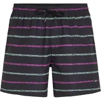 O'Neill Cali First 15'' Boardshorts black / purple stripe Storlek L