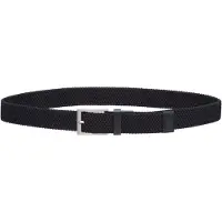 Armani Exchange för män. 9513693R863UB101 Bälte i vävt tyg i marinblå färg (80 cm), Casual, Polyester, Marino