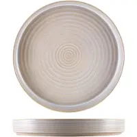 Genware Stentøj Antigo Barley Tallerken 26cm - Terra