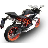 Gpr Exhaust Systems Deeptone Inox Slip On Ktm Rc 390 15-16 Icke-godkänd Ljuddämpare